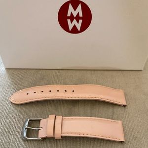 Michele Watch Strap patent leather 18mm